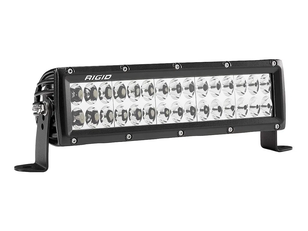 178613 – RIGID IND Light Bar, LED 10 Inch Length 20 Clear Bulb 204 Watt/ 14.57 Amp Draw Driving Beam 18810 Raw Lumens...